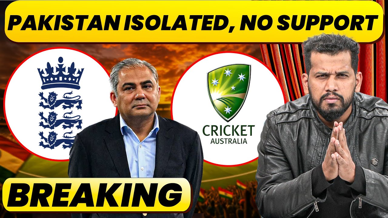 🔴PAKISTAN ISOLATED BY TOP CRICKETING BOARDS, NO REASON TO BOYCOTT, BIG BLOW FOR PAK