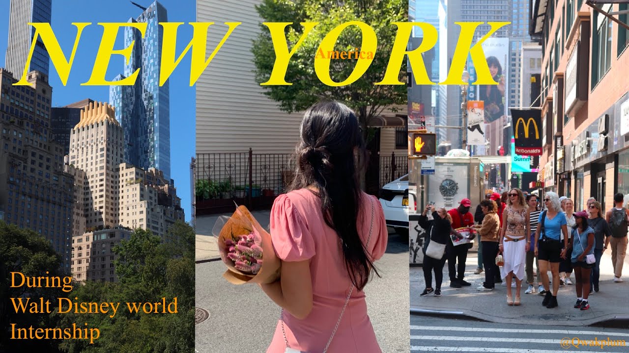 뉴욕 여행 브이로그 🇺🇸🥯⚾️| 디즈니 월드 인턴 첫 휴가에 뉴욕 가기ᯓᡣ𐭩| NYC 모든 것이 완벽해..| WDW Korean Intern‘s First NYC Trip