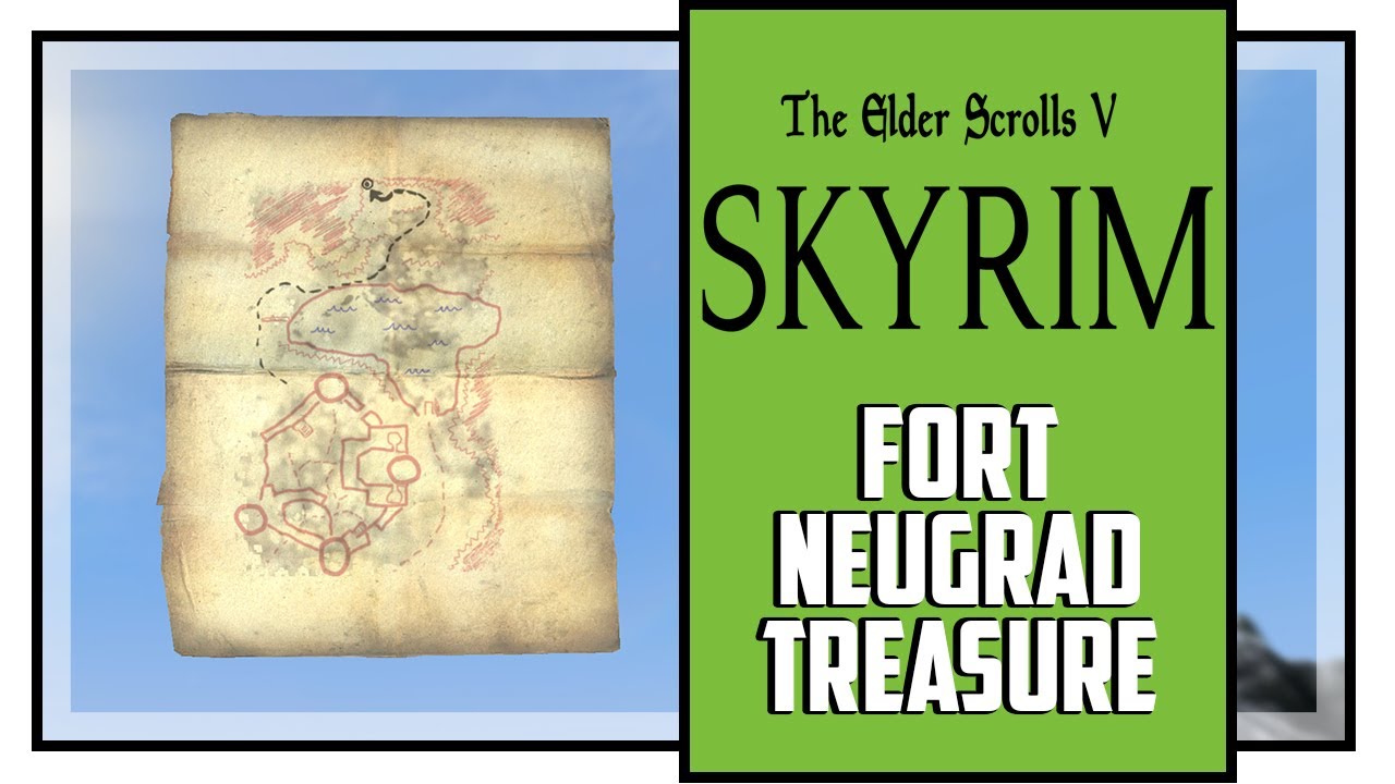 Skyrim Fort Neugrad Treasure Map Location And Solution