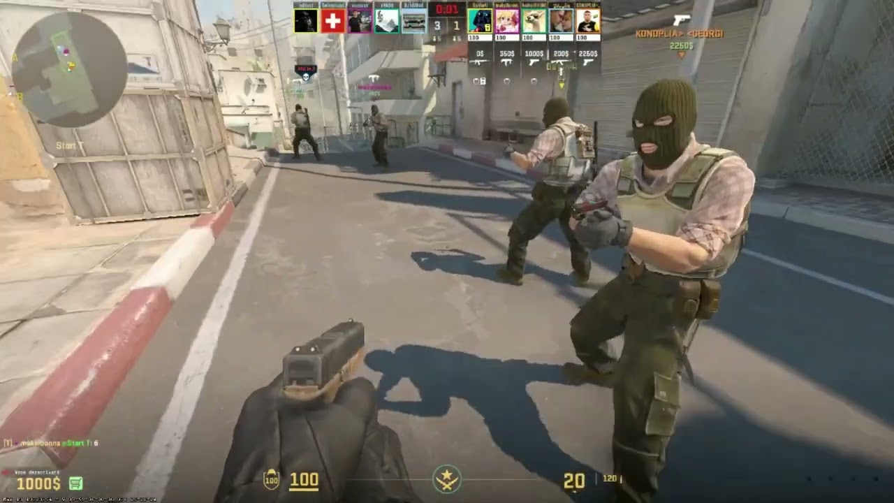 Match de cs2 cu playeri 