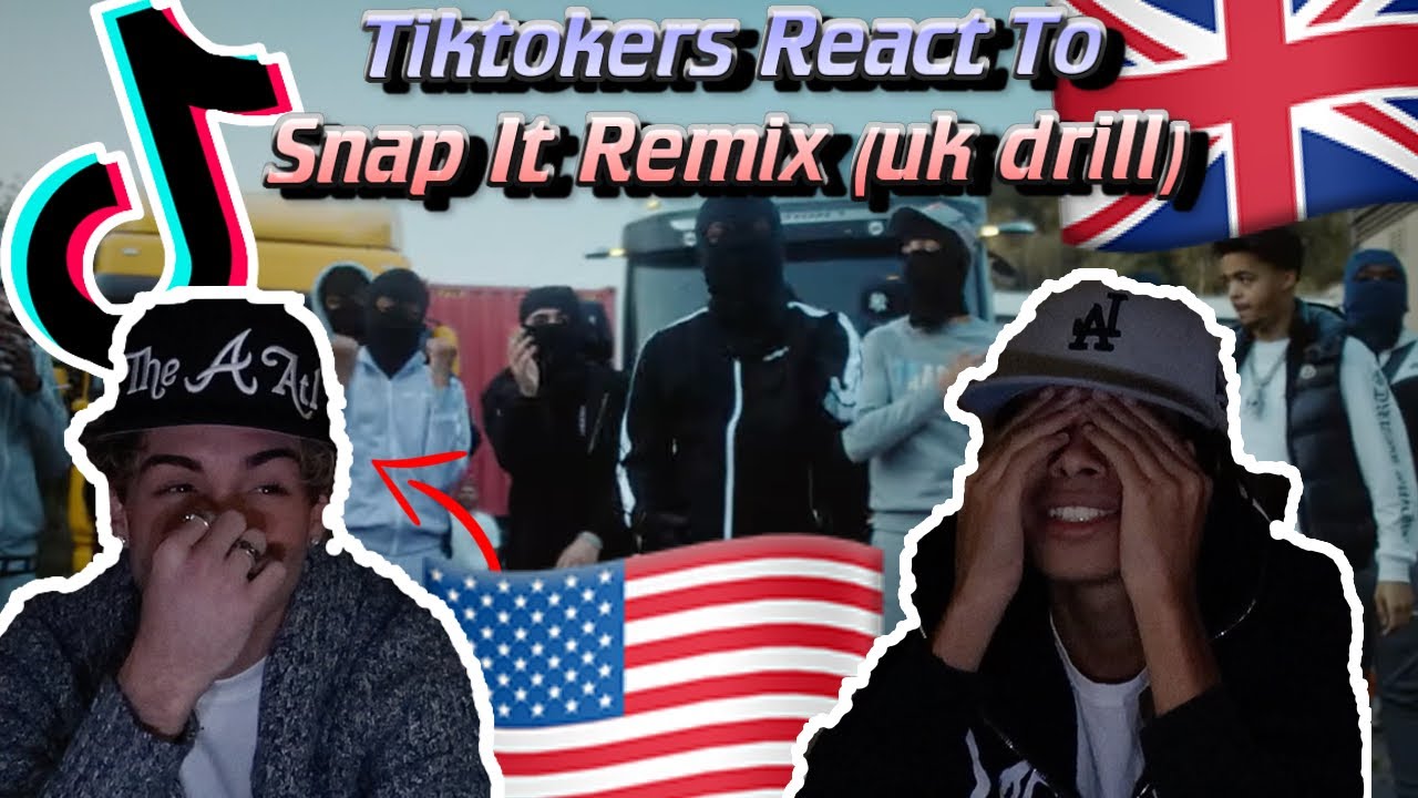 TikTokers React To Uk Drill SR- Snap it Remix (Loski, Suspect,SD,Trap)
