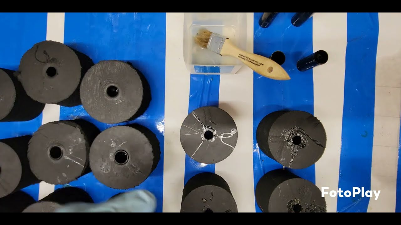 Монтаж поролоновых шин для дрэг-рейсинга Mel Capone RC