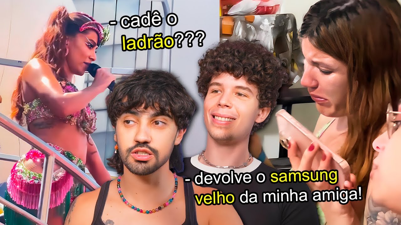 chocado! furtos de celular nos Ensaios da Anitta 🚨