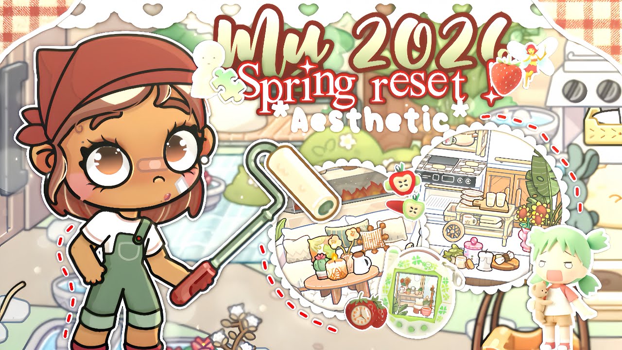 My 2026 spring reset *AESTHETIC* 🧚‍♀️🍓🐛 || *with voice* || avatar world.