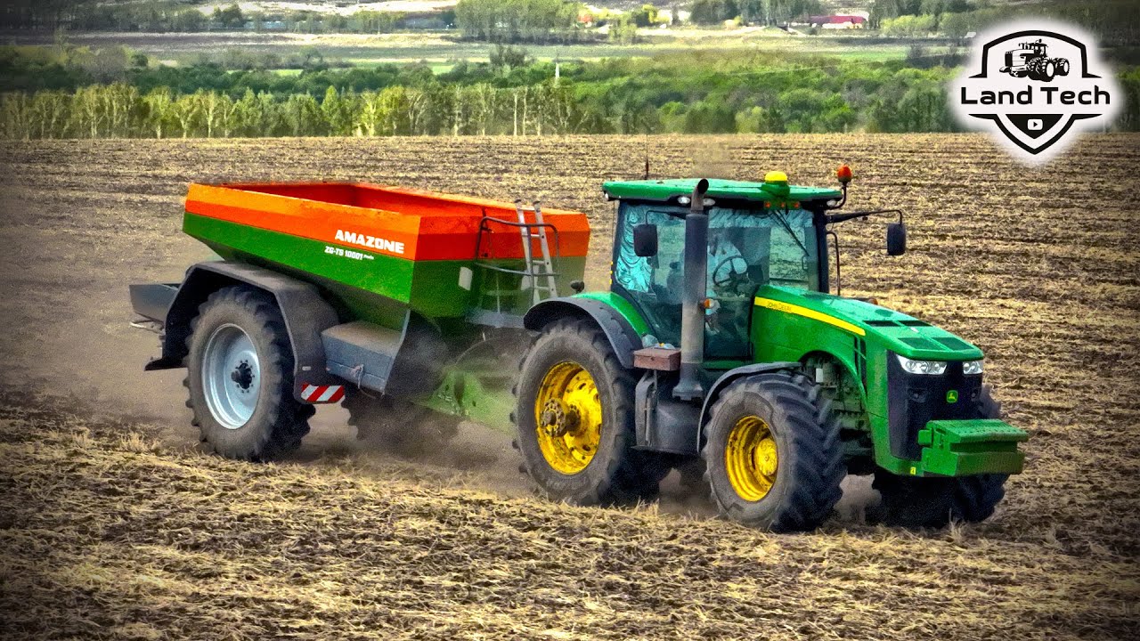 ОН ОДИН НА 13 ТЫС.ГА УЖЕ 3 ГОДА - Распределитель удобрений AMAZONE ZG-TS 10001