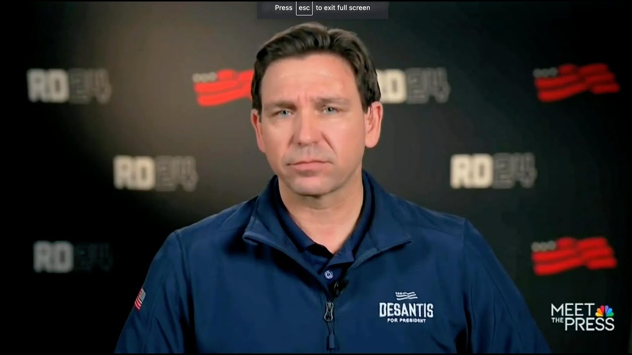Ron Desantis Full Interview with Kristen Welker