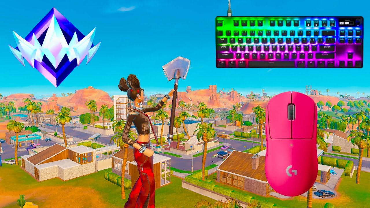 Fortnite Unreal Ranked Reload On PC | Keyboard & Mouse Gameplay | 360 FPS | 4K