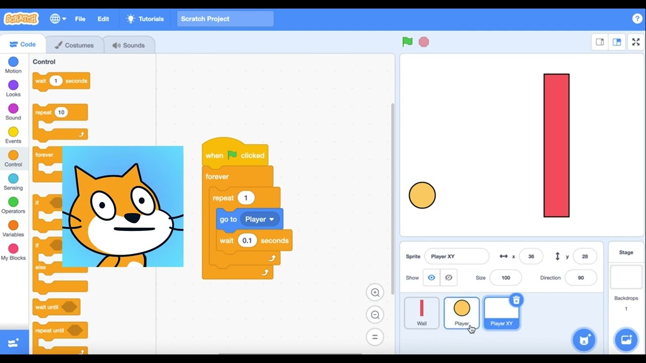 Collision Tutorial | Scratch