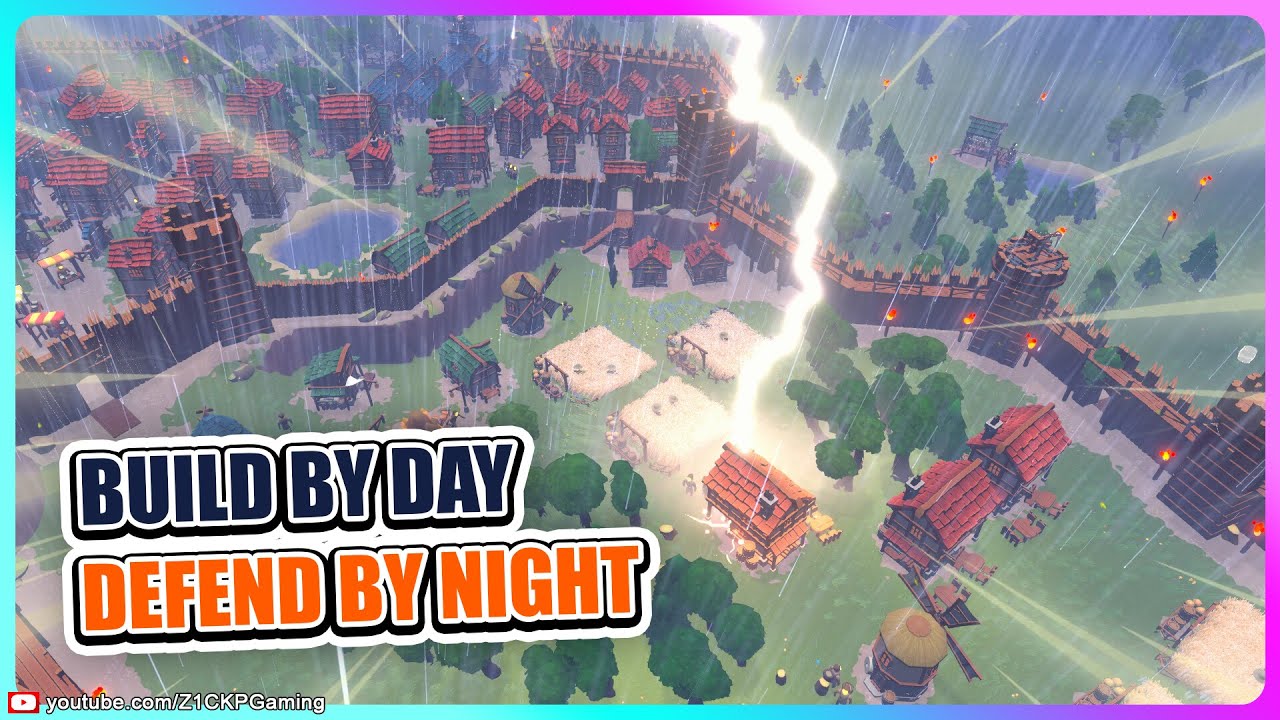 A GOOD MIXED OF SURVIVAL, STRATEGY & CITY BUILDER - Becastled Gameplay (No Commentary) Z1CKP Gaming