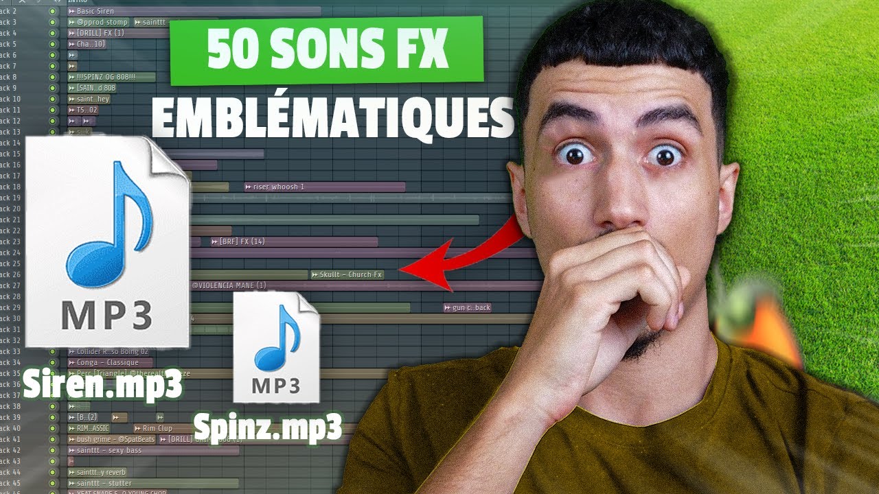 50 EFFETS SONORES FX A ABSOLUMENT CONNAÎTRE POUR FAIRE DES INSTRUS SUR FL 25 TUTO COMPLET