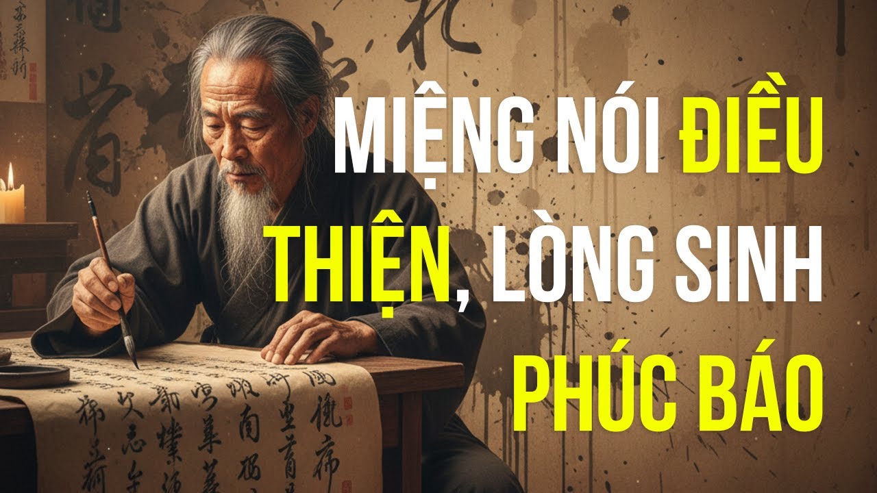 Cổ Nhân Dạy: Miệng Nói Điều Thiện, Lòng Sinh Phúc Báo | Nghe Để Tâm An Suốt Cả Ngày