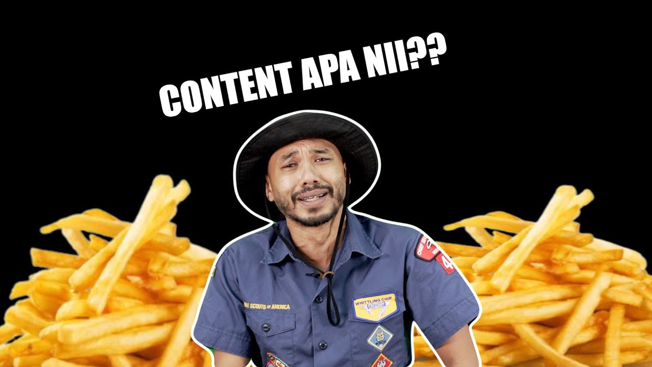 Saya Menangis Lepas Tengok Content Makan Fries
