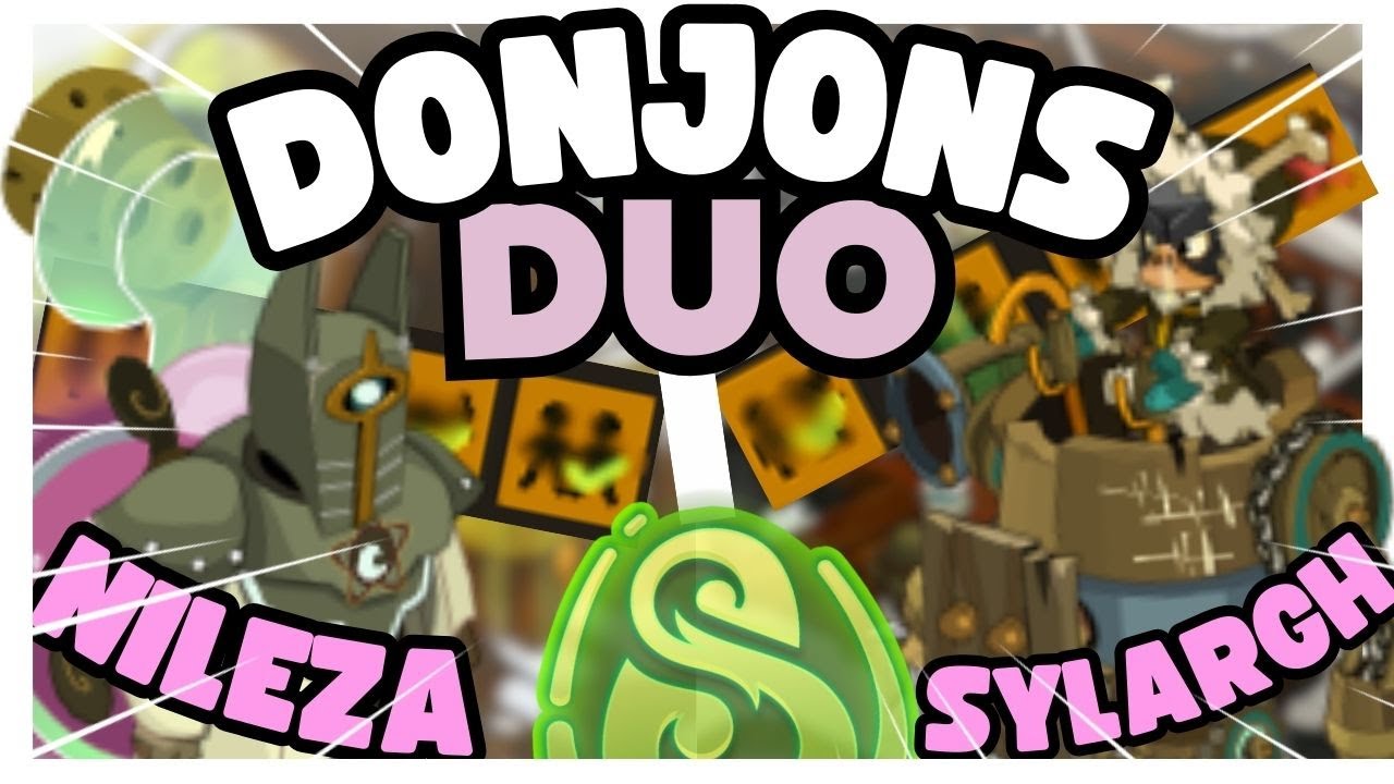 DUOTAGES DONJONS NILEZA ET SYLARGH - PANDA SRAM - DOFUS