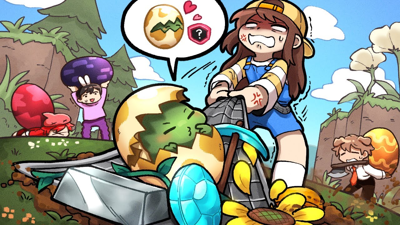 초거대 아이템 야생에서 인벤토리 안에 얘를 키우라고요??