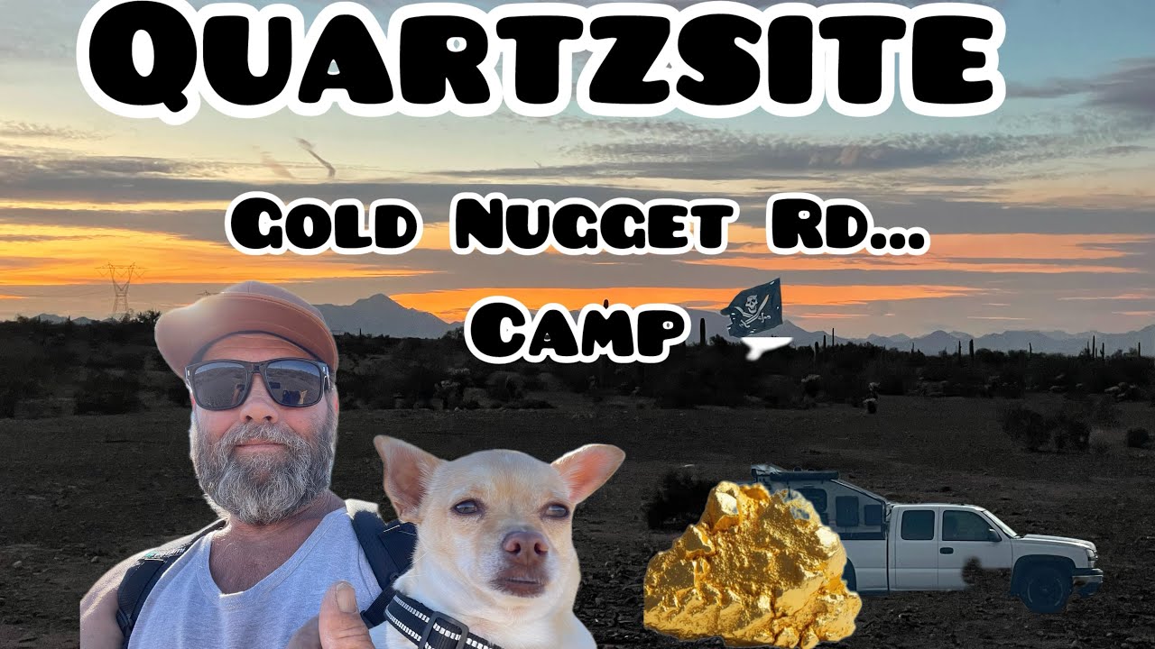 Лагерь Quartzsite Gold Nugget Rd #приключениявпустыне #удивительныелюди #жизньвпустыне