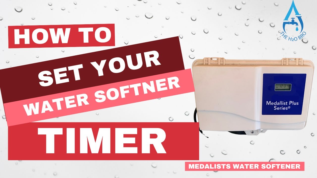 How to set timer and settings on a  Culligan Medalists water softener