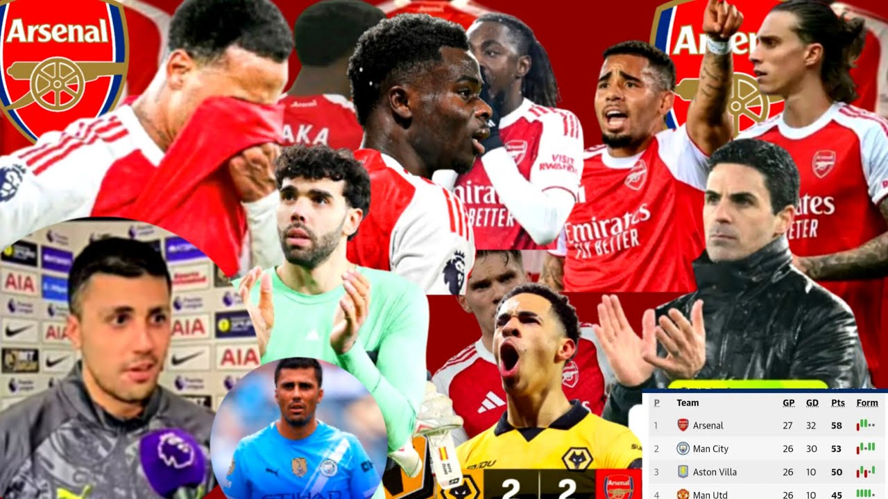 💥RODRI YIBASIYE ARSENAL NUMUTOZA WAYO ATI BAKINA NEZA ARIKO BARACYARI ABANA MUMUTWE