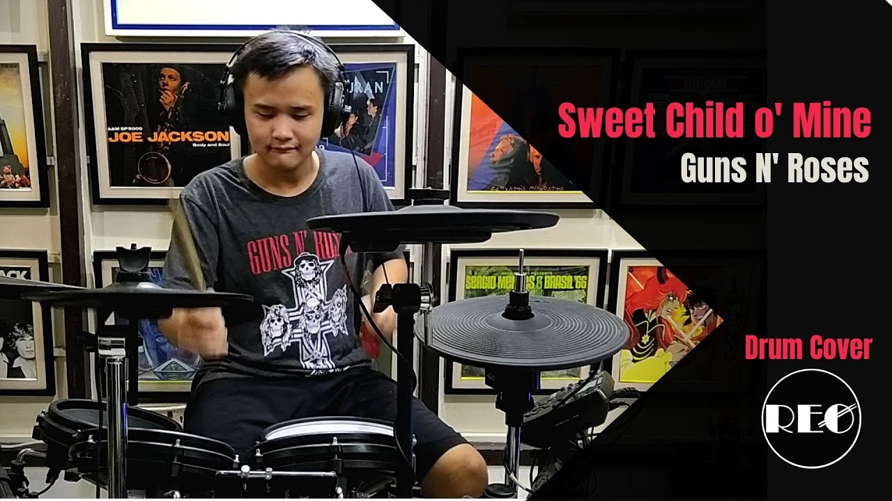 Guns N' Roses - Sweet Child o' Mine | Drum Cover by Reo (14) | Alesis Nitro Mesh