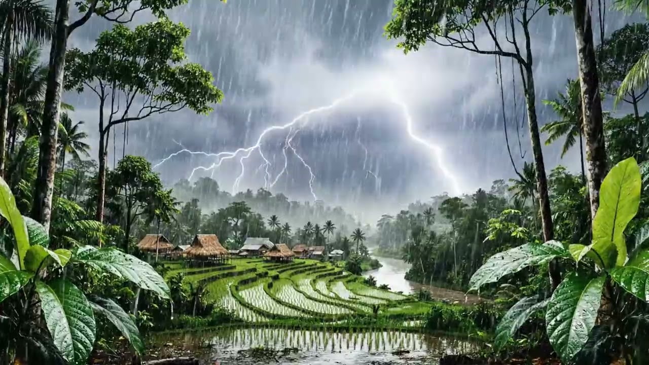 Rain And Weather White Noise 8 Hours