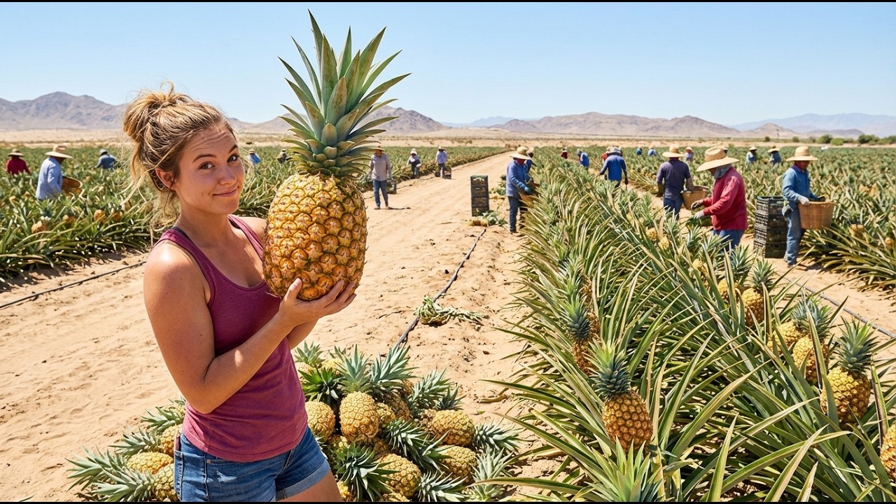 Shock! They Tried Growing Pineapple In The Desert - The Results Will Amaze You
