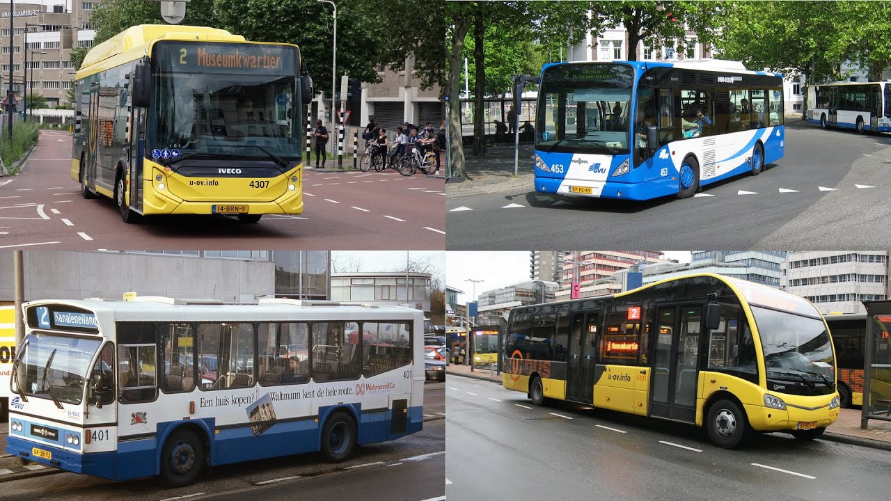 Midibussen op de Utrechtse Lijn 2 (1996-2021)