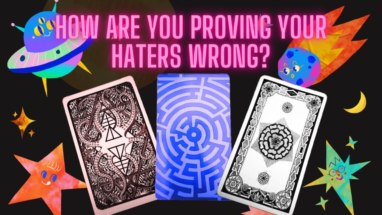 How are you proving your haters wrong? 🛸👽🌌Pick a card