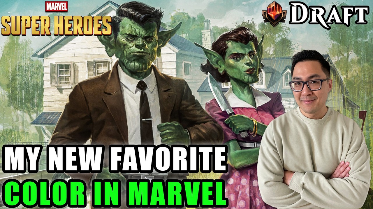 My New Favorite Color In Marvel | Marvel Super Heroes Draft | Contender Draft | MTG Arena