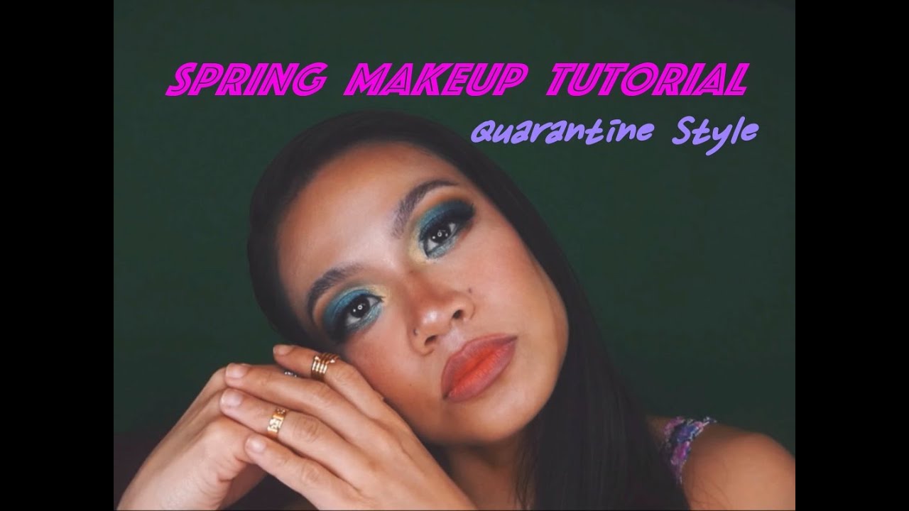 SPRING MAKEUP TUTORIAL | QUARANTINE | EP. 1 | Tanya Colbert