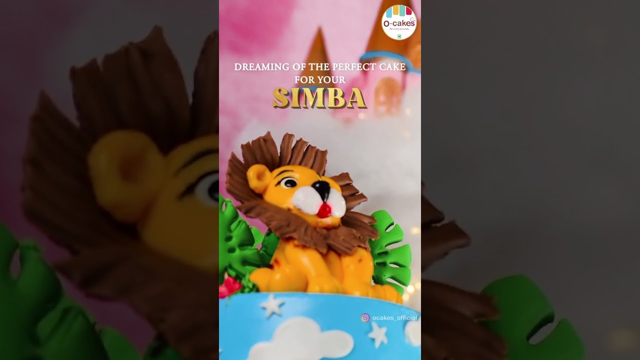 LION KING 🦁 Cake #ocakes