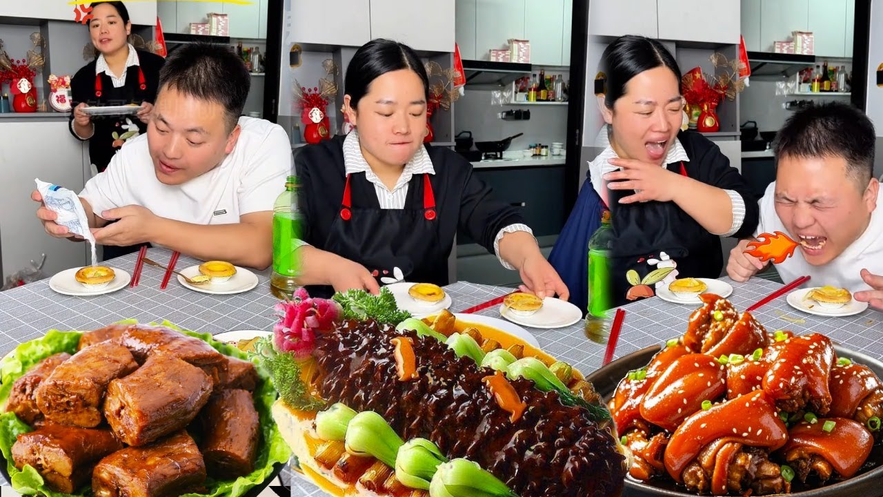 蠢老公放芥末食盐整蛊我以为天衣无缝，我秒速掉包，最后他被自己辣到傻眼！