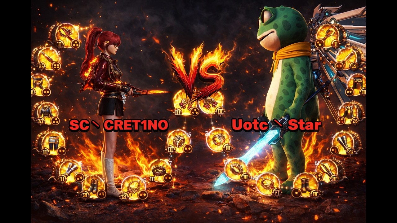 Uotc`Star VS SC丶CRET1NO X SC Rompstor | Duel | Mir4
