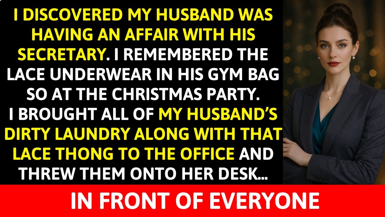 My Husband’s Secretary Left Her Underwear in His Gym Bag—So I Took It and Threw It on Her Desk