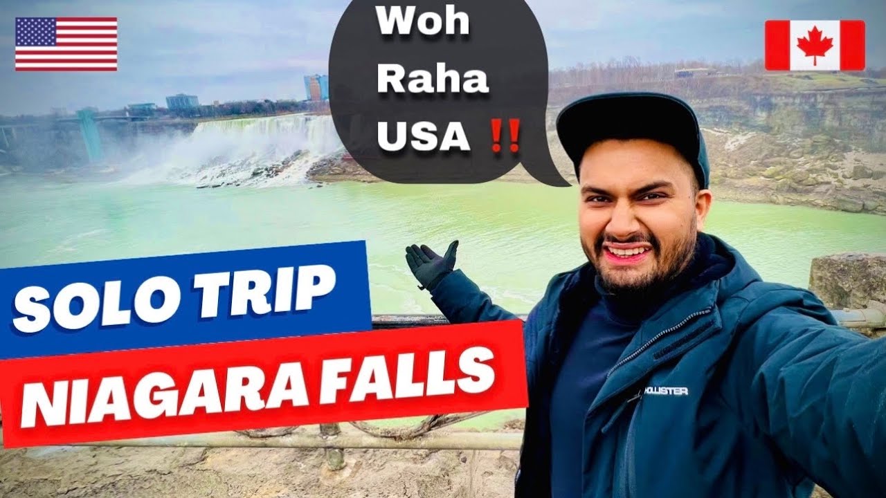 A Day in My Life 🇨🇦 Episode 2: Niagara Falls (Solo Trip)