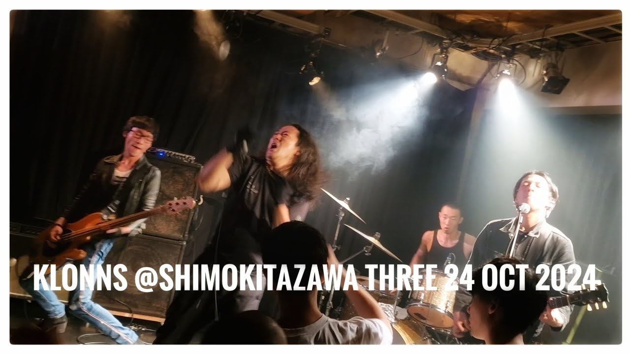 KLONNS @Shimokitazawa Three 24 oct 2024