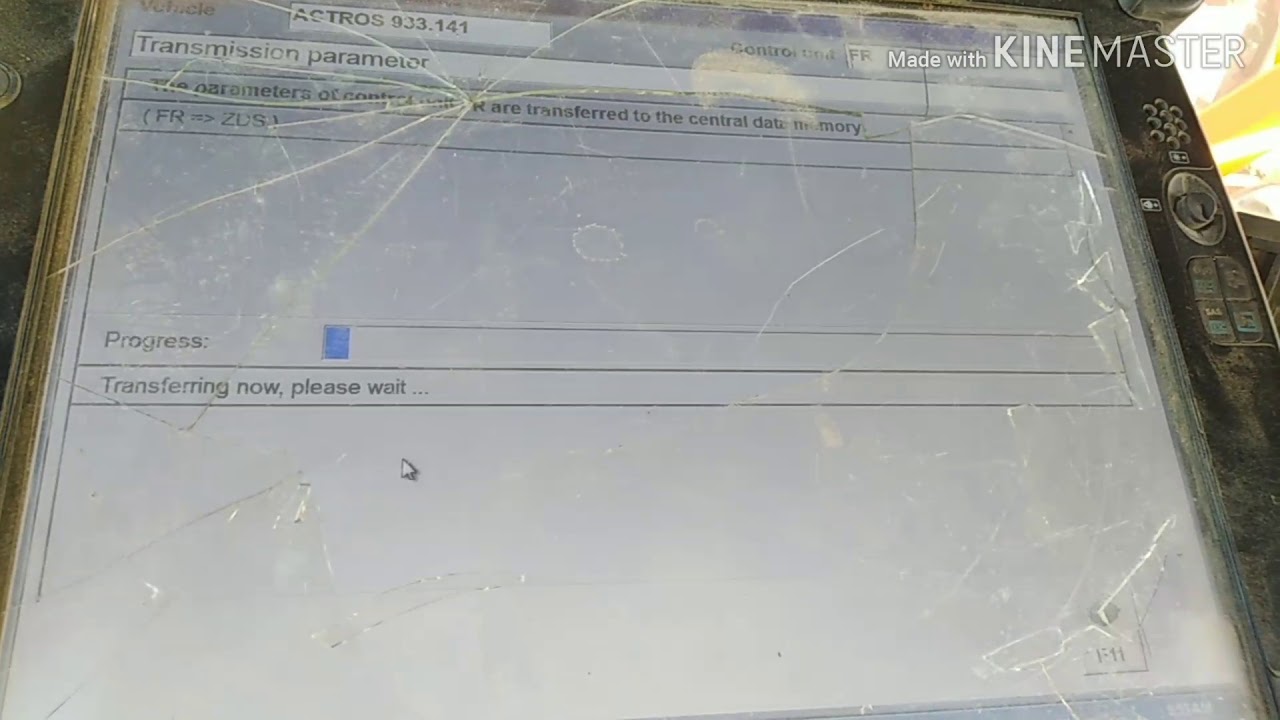 #مرسيدس_اكتروس#جير_عادي طريقة برمجة الضافر  How to relearn splitter group