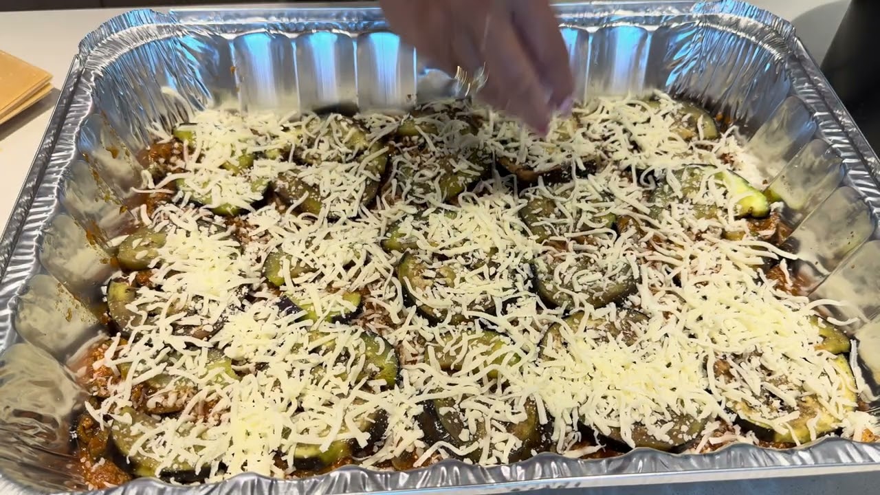 Aloha Cooking🌈パーティ用ラザニアを作る🫶🏽Homemade Lasagna #レシピ動画 #ラザニア#イタリアン#recipevedio #italianfood #lasagna
