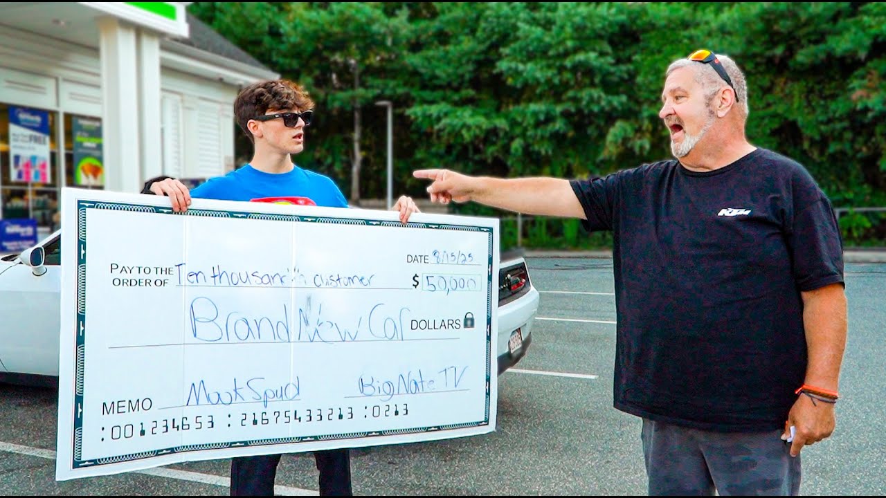 Cutting in Line and Winning $10,000