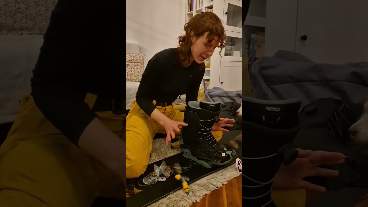  How to set up your snowboard - CERN snowboard team explains :)