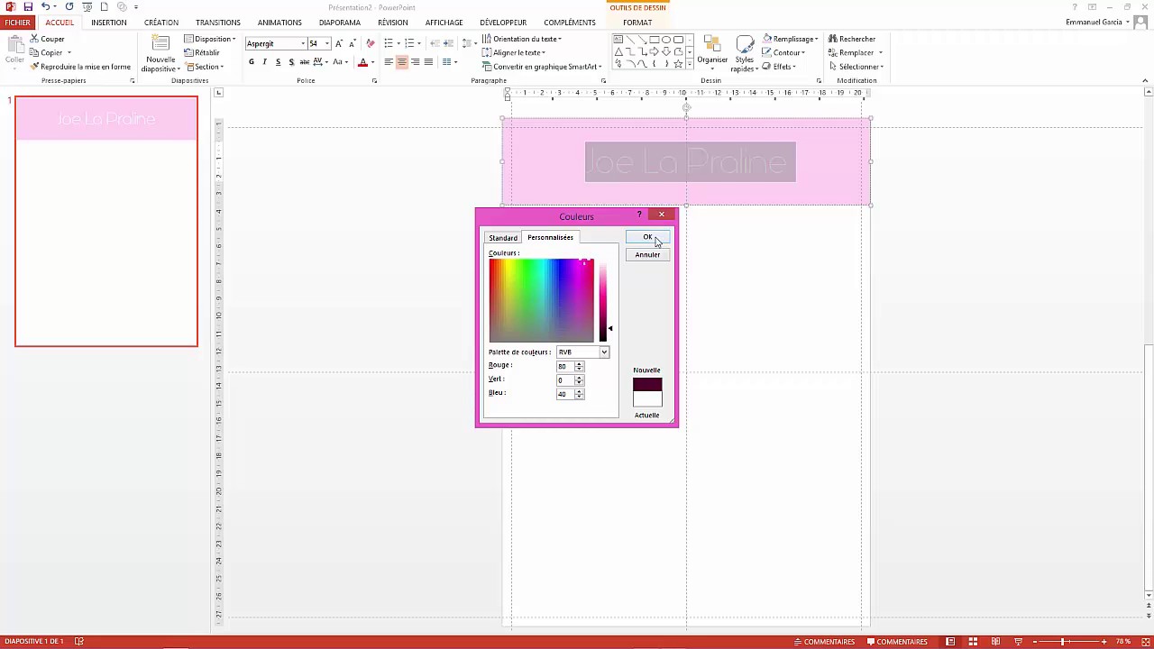 Comment réaliser un CV avec Power Point (PARTIE 1)