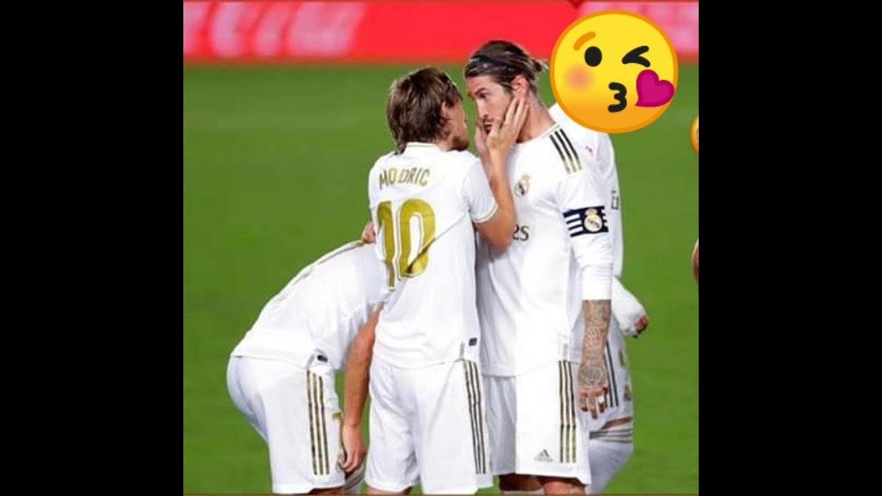 لوكا مودريتش و راموس افضل اصدقاء Luka Modrić y 💙💙Sergio Ramos son mejores amigos