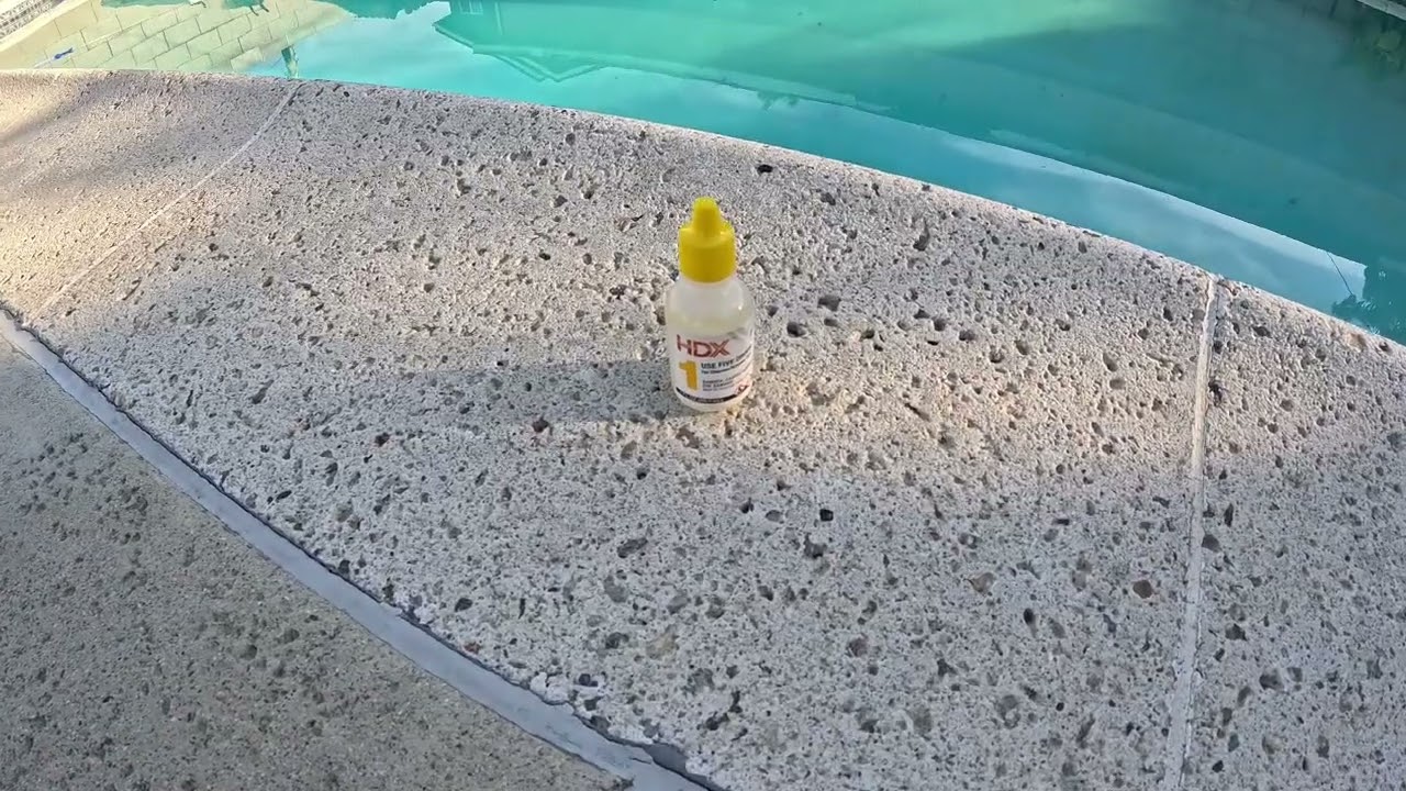 30 second Pool Chlorine Check