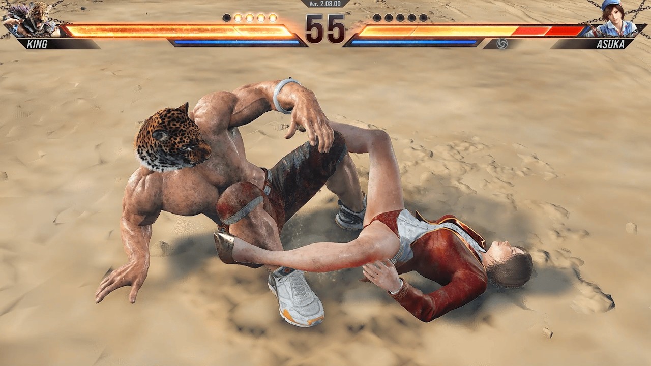 King vs Asuka at Coliseum of Fate | Epic Tekken 8 Fight Gameplay