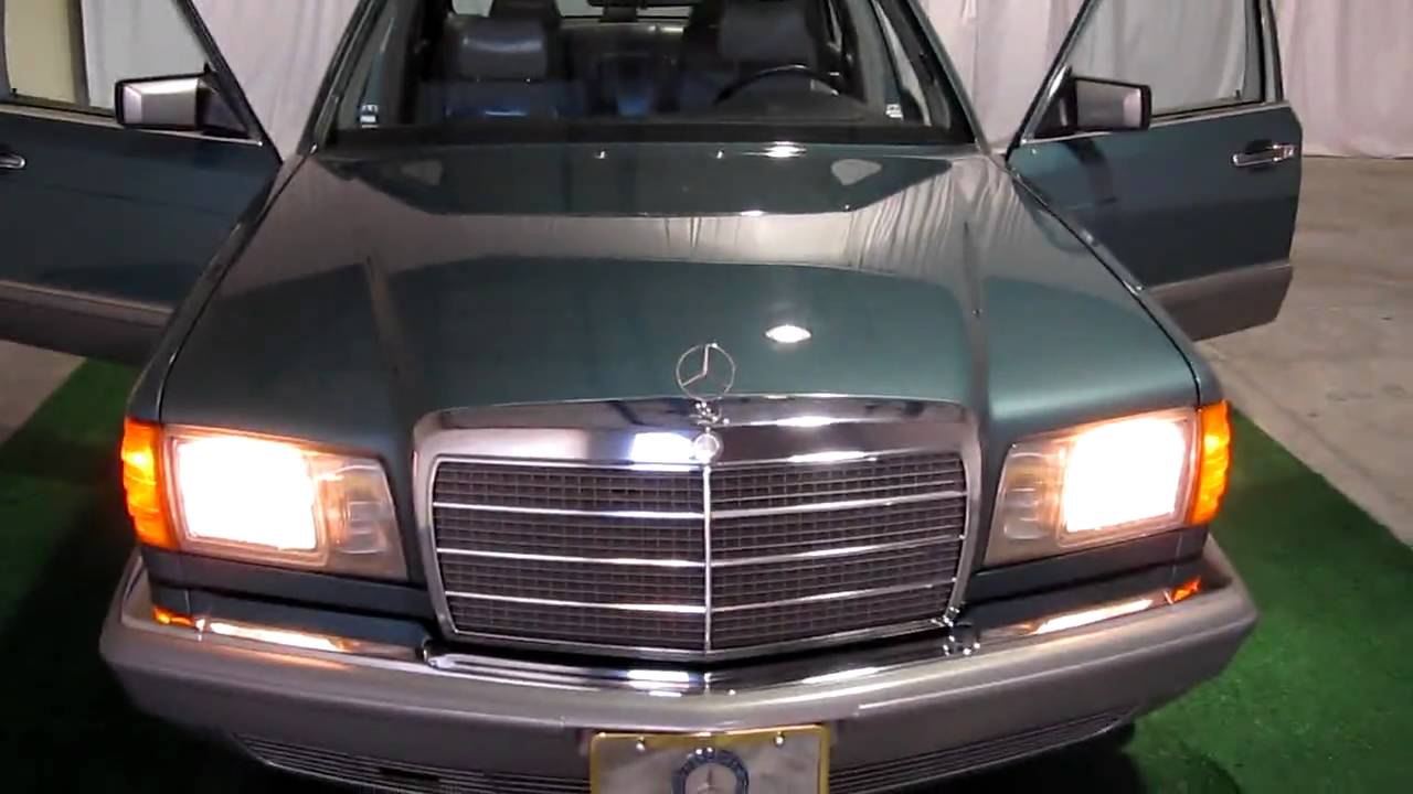 SOLD!!  1987 MERCEDES BENZ 560SEL  www.equalitymotots.net