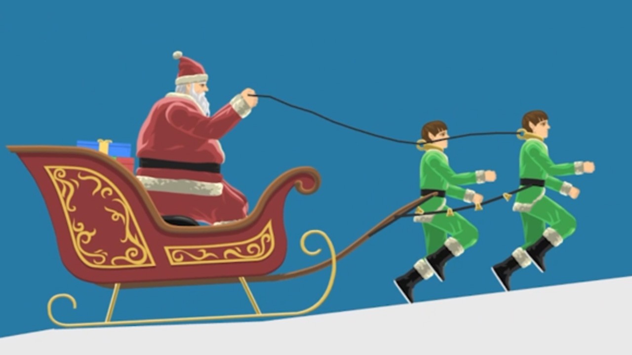 Furious Santa Kills Elves Because He Is Late for Christmas