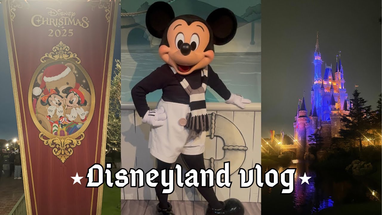 【ディズニーvlog】ウィークナイトパスポートで行くひとりディズニー。17時インパで現実逃避。