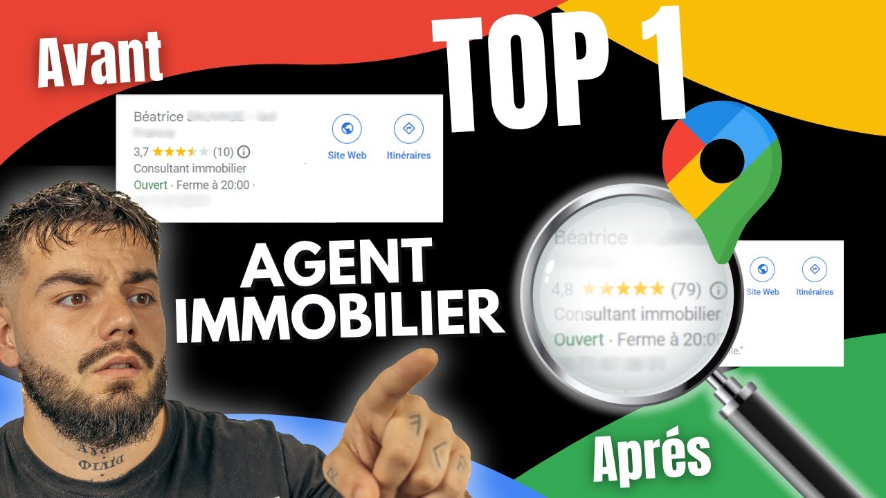 Agent immobilier et r&eacute;f&eacute;rencement local : Devenir N&deg;1 fiche Google