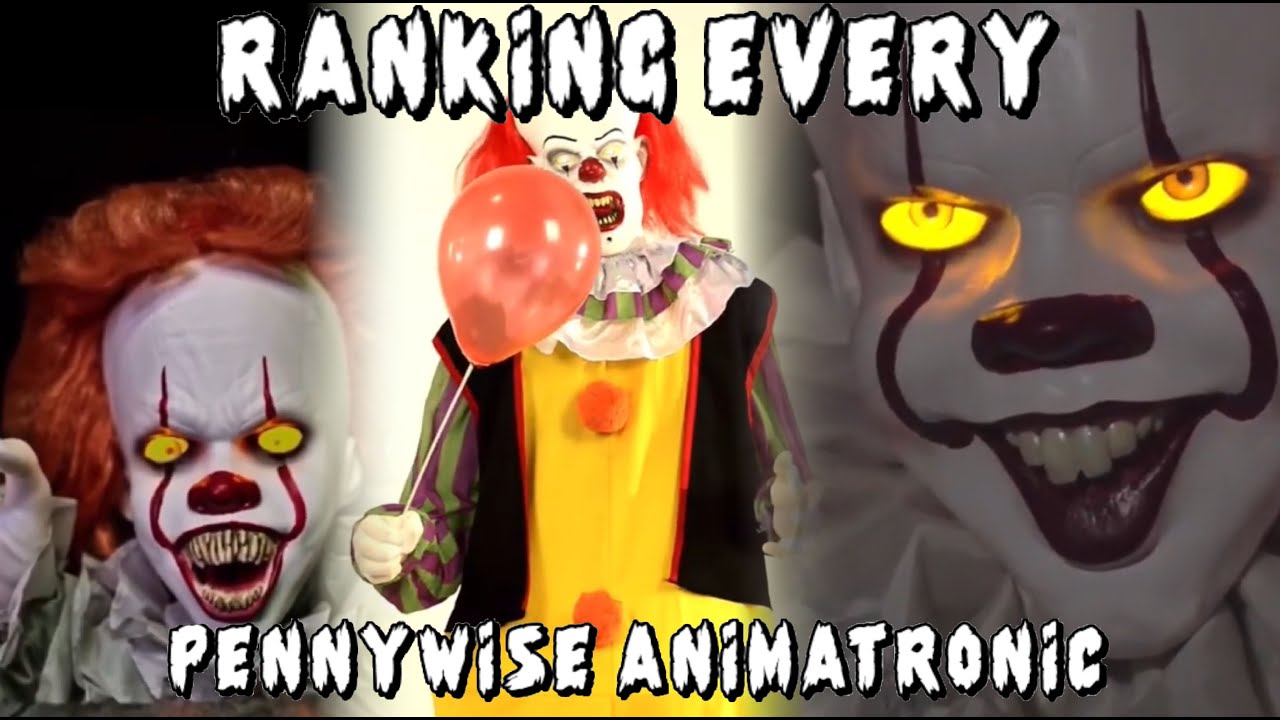 Ranking EVERY IT Pennywise Animatronic From Worst To Best