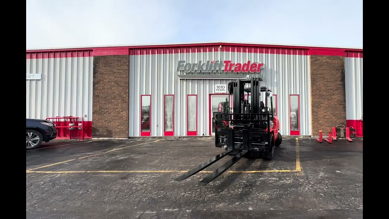 TOYOTA 7FGU45 SOLID PNEUMATIC TIRE 10000LB FORKLIFT WITH S.S.F.P.