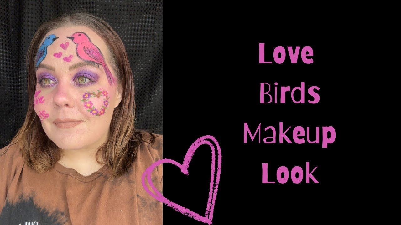 💖Макияж в стиле «Влюблённые птички» 💖Лоу-фай музыка