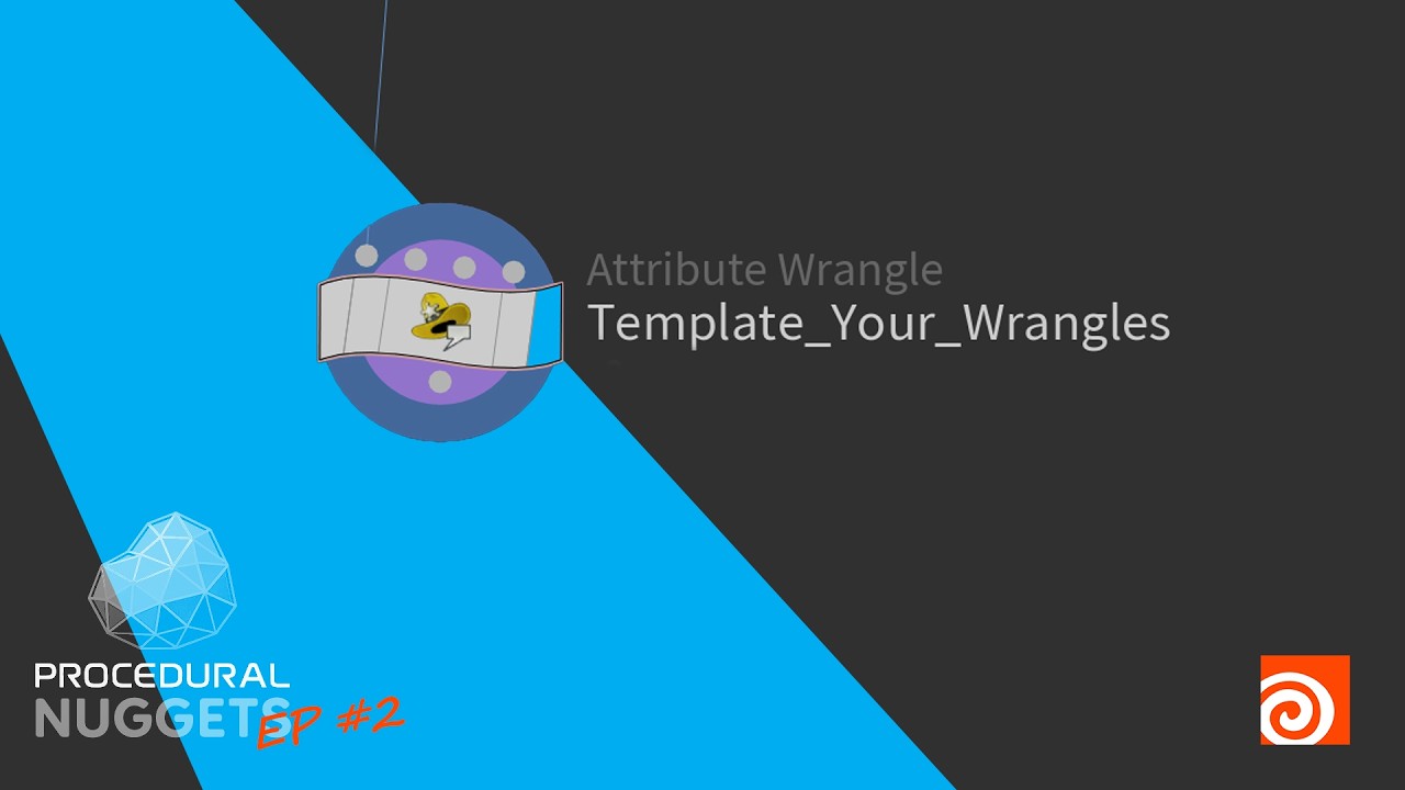 Houdini Time Saver: Reusable Templates in Attribute Wrangles